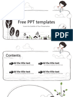 Free PPT Templates: Insert The Subtitle of Your Presentation