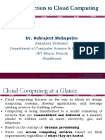 Introduction To Cloud Computing