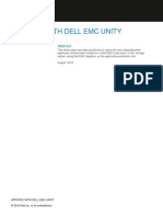 Vdocument - in - Appsync With Dell Emc Unity Table of Contents Executive Summary 3 Audience