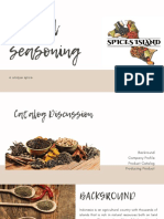 Special Seasoning: A Unique Spice