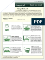 Handy Pantry Sprouting: Tray Method