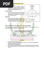 Topic-3 Disorders in Human Behavior