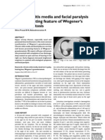 Chronic Otitis Media and Facial Paralysis as Rare Presenting Features of Wegener's Granulomatosis