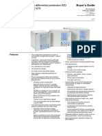 Line differential protection IED buyer's guide