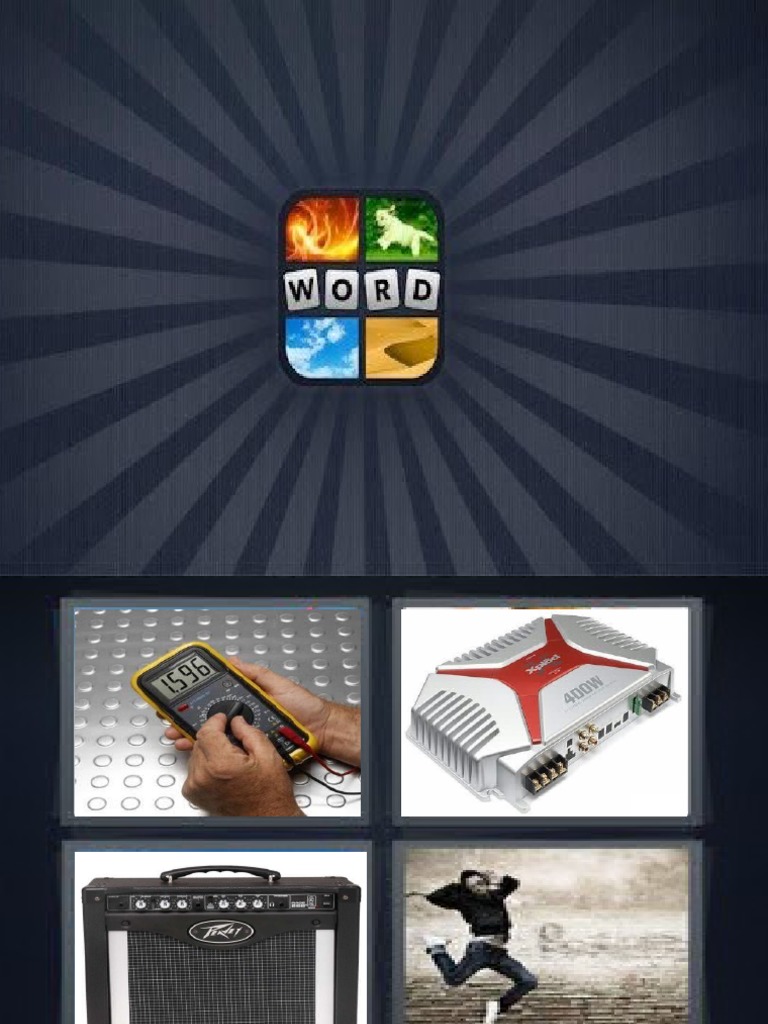 4 Pictures 1 Word Template | PDF