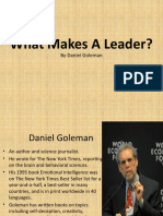 What Makes A Leader?: by Daniel Goleman