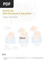 AST20105 Data Structures & Algorithms: Chapter 5 - Stack and Queue