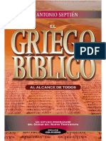 El Griego Bíblico Al Alcance de Todos (Libro de Texto Completo) - José Antonio Septién