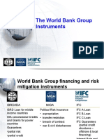 The World Bank Group Instruments