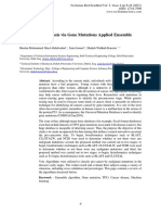 Pre-Cancer Diagnosis Via Gene Mutations Applied Ensemble Algorithms