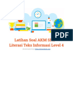 Latihan Soal AKM SMP - Literasi Teks Informasi Level 4