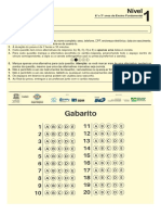 Problemas de geometria e probabilidade