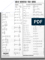 Formulario Derivadas e Integrales