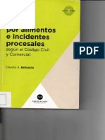 BEELUSCIO-proceso Por Alimentos e Incidentes Procesales