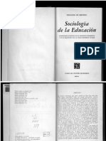 405806281 Azevedo Sociologia de Ka Educacion 1 PDF