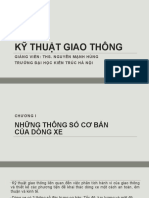 Bài giảng Ky thuat giao thong-Ch1&2