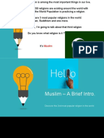 Muslim Presentation Powerpoint