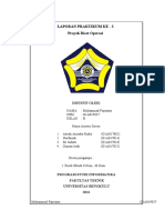 Laporan Ke - 2proyek Riset Operasi