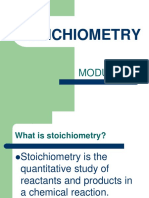 Module 4 Stoichiometry