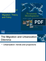 Urbanization and Rural-Urban Migration: Theory and Policy