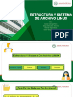Estructura Y Sistema de Archivos LINUX