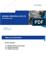 Bomba principal k3 k5 t5 excv. DX