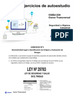 Cgeu-224 - Ejercicio - T001 Seguridad e Higiene Industrial