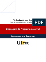 Linguagem de Programação Java I Ferramentas e Recursos: Pós-Graduação Lato Sensu
