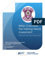 BCIT Report - BC Fire Training Needs Assessment