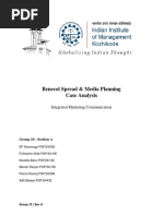 Benecol Spread & Media Planning Case Analysis: Integrated Marketing Communication