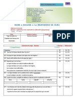 Fiche A Inclure A La Proposition de Sujet