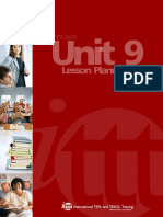 Unit 9: Lesson Planning