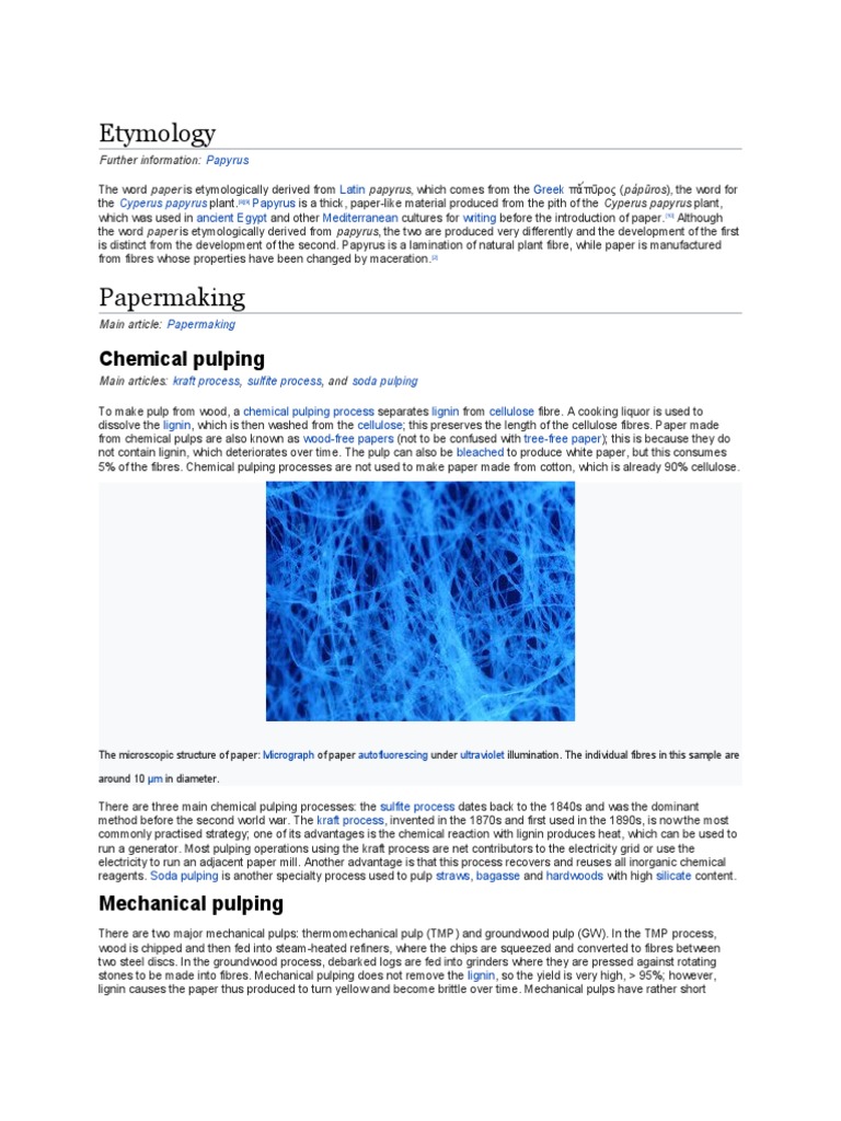 Papermaking - Wikipedia