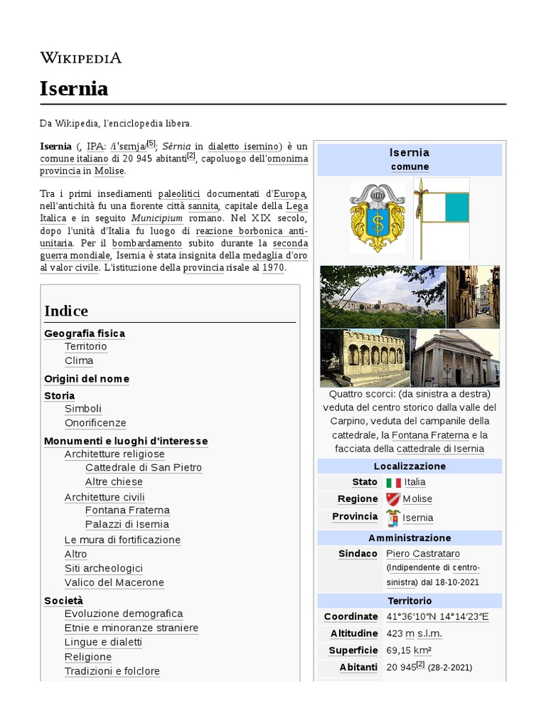 Isernia PDF