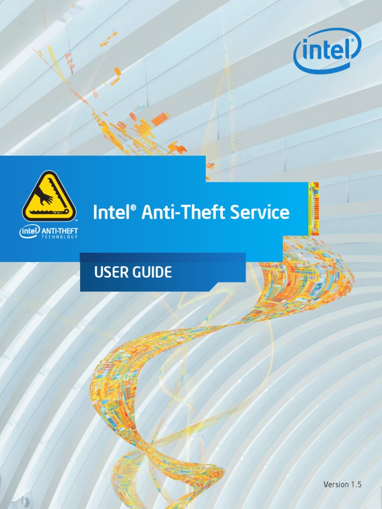 Intel® AntiTheft Service User Guide PDF Backup Password