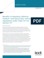 Benefits of Adopting California Medium - and Heavy-Duty Vehicle Regulations Under Clean Air Act Section 177