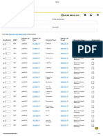 Lista de peças para reparo de engate articulado