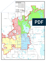 City of Lakeland Commissioner Districts Map 2021-07-14