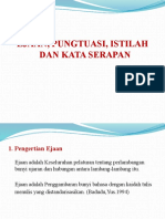 (Ejaan, Pungtuasi Dan Istilah)