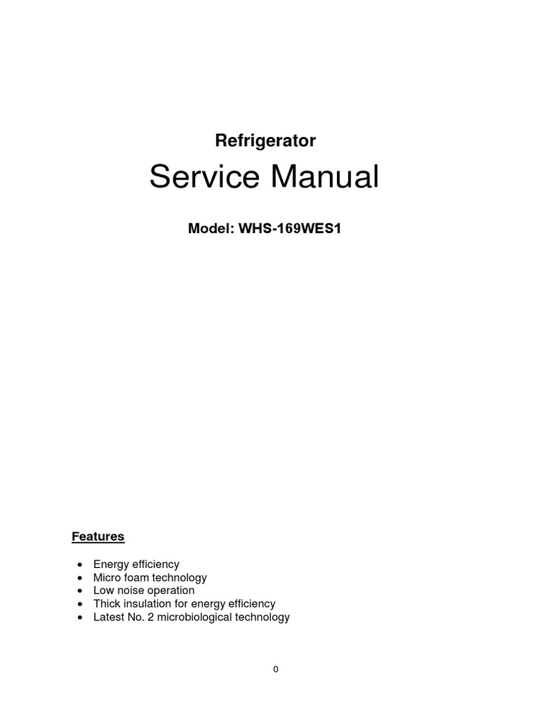 45 Bottle Wine Cooler Service Manual 1 PDF Refrigerator Leak
