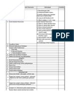 Checklist Kelengkapan Dokumen Penawaran