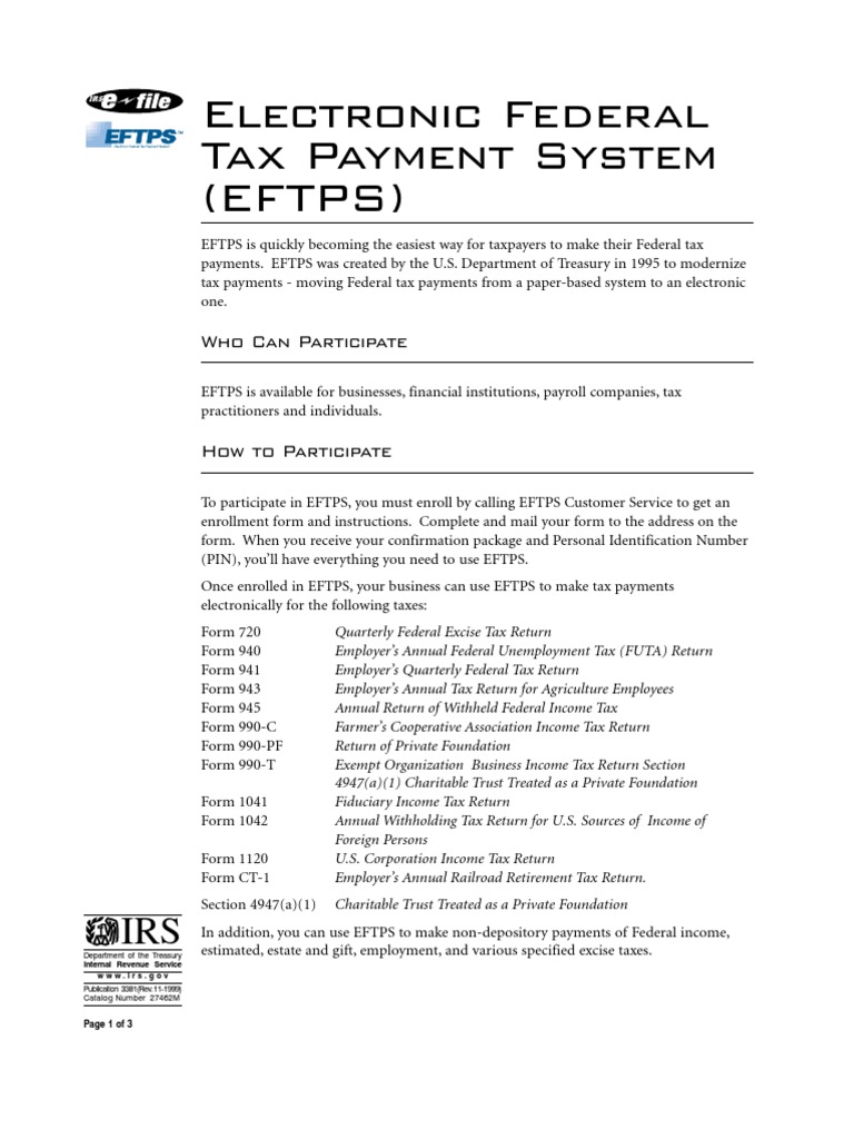 US Internal Revenue Service: p3381 | PDF | Tax Return (United States ...
