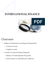 Lecture 7-8: International Finance