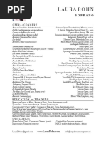 Laura Bohn Opera Resume July 2021