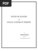 The State of Nature in Social Contract Theory