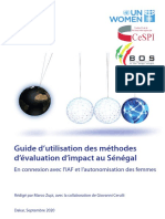 Guide Dutilisation Des Methodes Devaluation Dimpact Au Senegal - 17 Decembre 2020