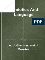 (Advances in Semiotics) Algirdas Julien Greimas, Joseph Courtes - Semiotics and Language - An Analytical Dictionary