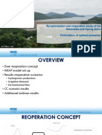 Re-Optimization and Reoperation Study of The Akosombo and Kpong Dams Formulation of Optimal Scenarios