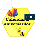 Calendarul Aniv