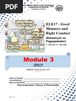 Module 3 - Good Manners and Right Conduct